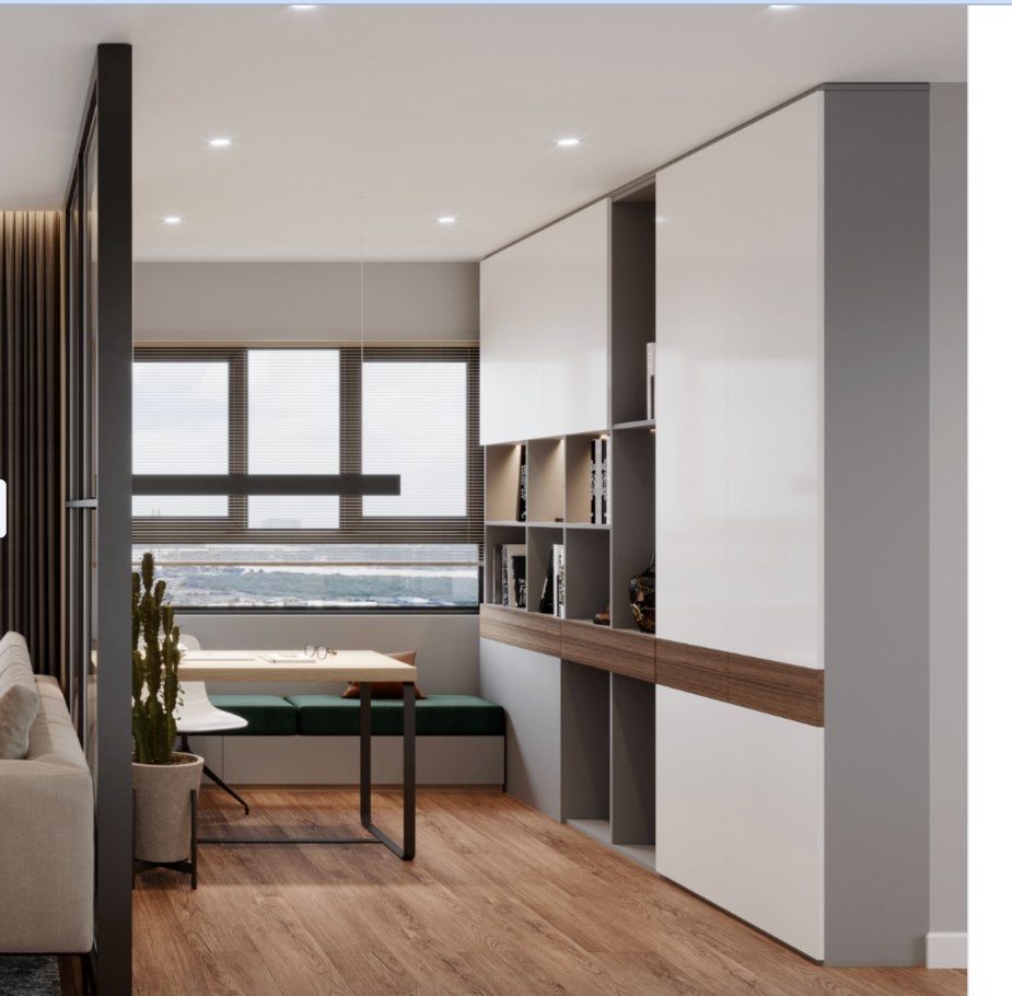 After renovation - finished interior